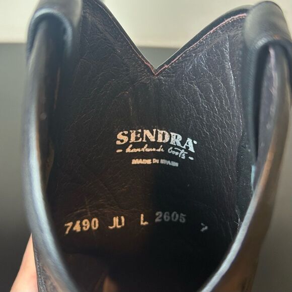 Sendra Women’s Judy Salvaje Western Boot 2605 Black Sz 7 - Picture 9 of 16